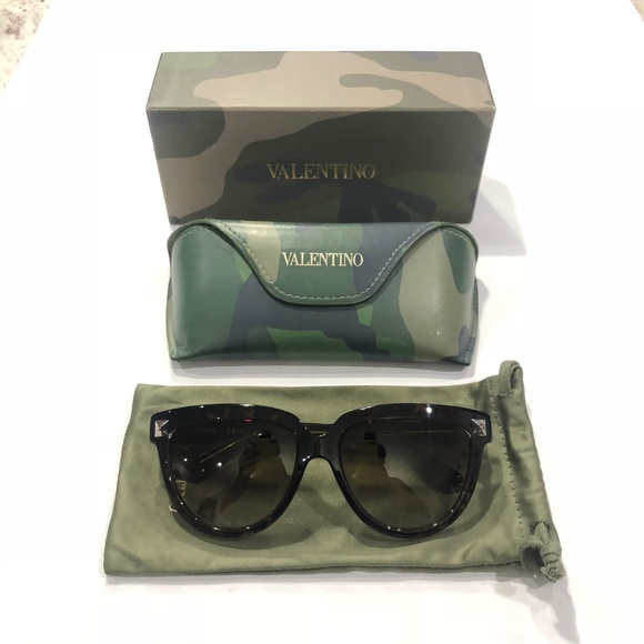 Valentino Dark Havana Sunglasses